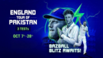 England Tour Of Pakistan 2024 3 TESTS
