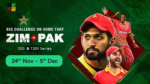 Pakistan tour of Zimbabwe 2024